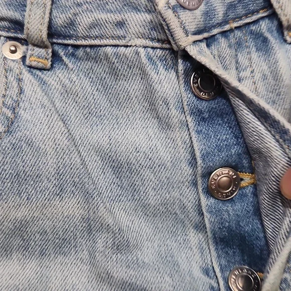 Everlane Curvy 90s Cheeky Straight Jean‎ Organic Cotton Light Wash Rigid Size 26 - Picture 5 of 10